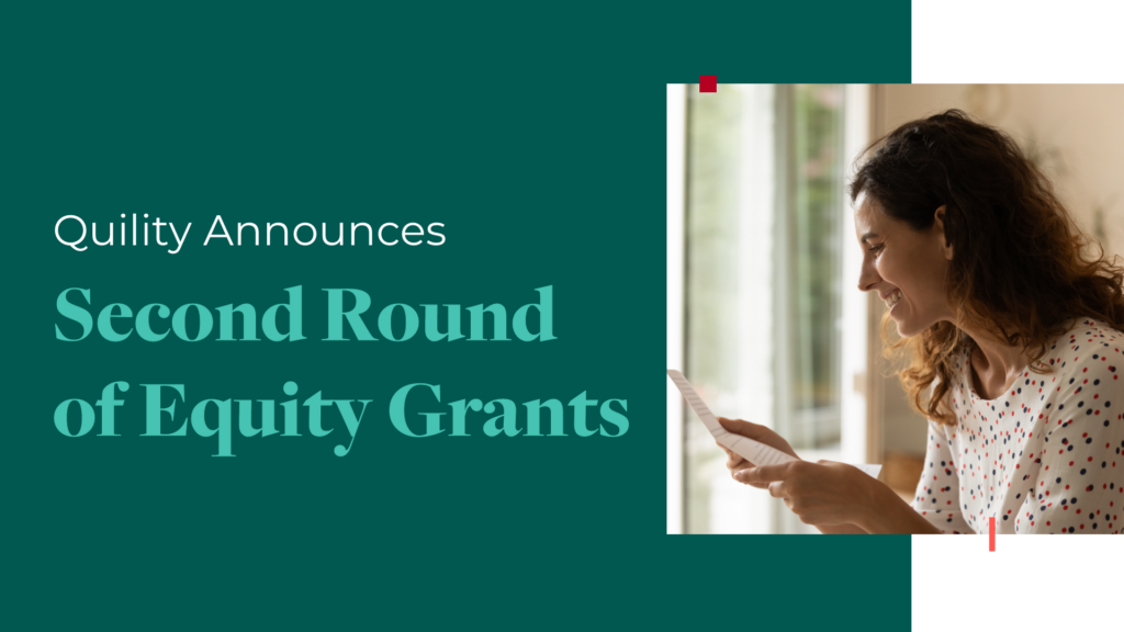 Quility announces second round of equity grants