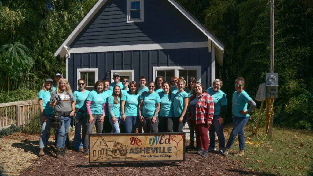 Quility staff volunteer day with BeLoved Asheville 3 Quility