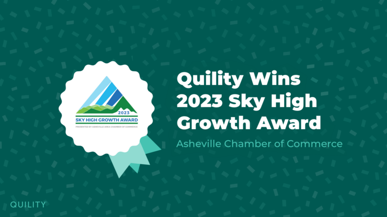 Quility Wins 2023 Sky High Growth Award