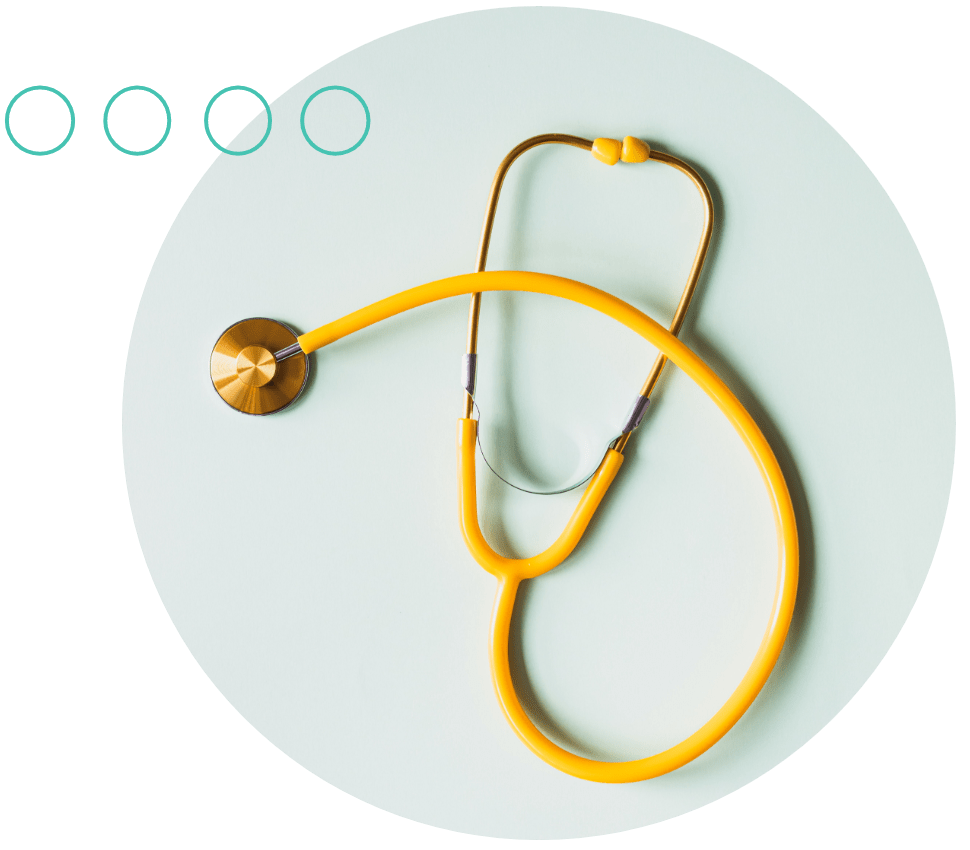 yellow stethoscope