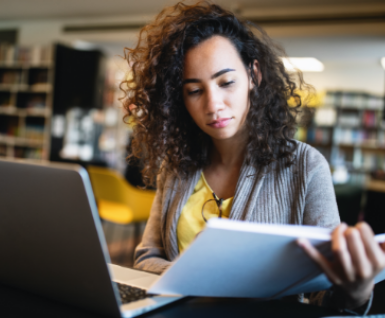 I have Debt blog image woman paying off debt with Debt Free Life from Quility